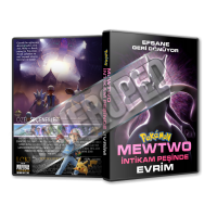 Pokémon Mewtwo İntikam Peşinde - Evrim - 2019 Türkçe Dvd Cover Tasarımı